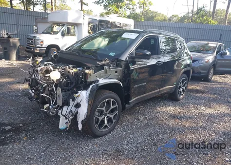 2025 Jeep Compass Limited 4X4 z USA, uszkodzony, nr VIN 3C4NJDCN1ST585372